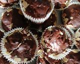 Une image de l'étape 5 de Muffins Amandes Chocolat.