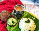 A picture of step 2 of Mangalore Style Upma.