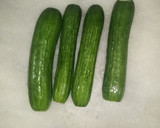 A picture of step 1 of Pickled cucumber.