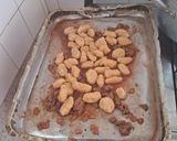 A picture of step 15 of Zucchini and Sweet Potato Gnocchi with Meat Sauce.