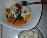 Foto langkah ke 1 dari resep Bola Tahu mie, Si'Gundul & Si'Kribo.