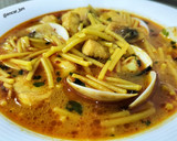 Foto del paso 7 de la receta: Cazuela de fideos con rape y almejas