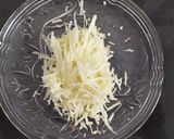A picture of step 1 of Cheese wheat flour balls.