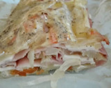 Foto del paso 5 de la receta: 51. Brazo de verduras, queso y jamón