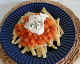 Foto del paso 10 de la receta: Pasta con soja texturizada y salsa de yogurt