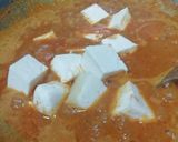 A picture of step 8 of Paneer Kolhapuri.