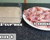 A picture of step 1 of Chilman Biryani.