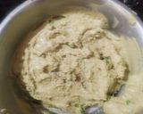 A picture of step 3 of Bajra Fritters.