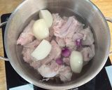 Hình bước làm 4 của món Bánh canh sườn non