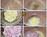 A picture of step 1 of Moong Daal Palak.