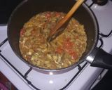 A picture of step 5 of Mushroom Stew.