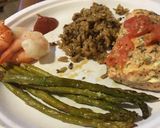 A picture of step 9 of Salmon and Asparagus Foil.