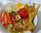 Foto langkah ke 3 dari resep Soto ceker praktis.