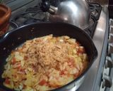 A picture of step 3 of Potato Stew with Machaca (Dried Beef).