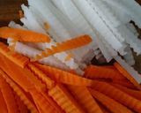 Hình bước làm 1 của món Bún chả giò