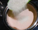 A picture of step 1 of Chhena jilapi.