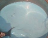 Foto del paso 2 de la receta: Postre de maizena azul