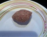 A picture of step 6 of Lebanese Kibbeh.