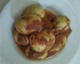 Foto langkah ke 6 dari resep Rendang bola bola telur.