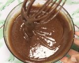 Foto langkah ke 5 dari resep Brownies coklat chocolatos lembut tanpa mixer.