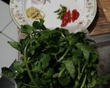Foto langkah ke 1 dari resep 709) Tumis Sayur Paret/Selada Air.