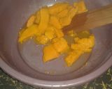 A picture of step 2 of Brown Pumpkin Chapati.