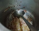 A picture of step 2 of Corn & Peas Pulav.