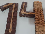 Chocotorta en forma de número
