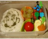A picture of step 13 of How to Make Mario Character Onigiri (Charaben).