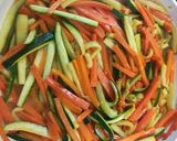 Csirkemell tejszínes zöldségekkel recept fázis 3 fotója