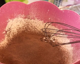 A picture of step 8 of Chocolate cake with whipped cream frosting.