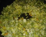 A picture of step 2 of Mooli ki bhujia.