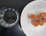 A picture of step 1 of Jaggery juice.