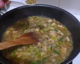 Une image de l'étape 14 de Risotto au poulet sans crème.