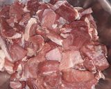 A picture of step 1 of Mutton Haleem.