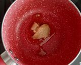 A picture of step 2 of Bread Halwa.