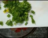 Half fry egg and mixed vegetables egg with paratha recipe step 4 photo