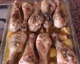 Foto del paso 3 de la receta: Pollo asado con patatas y Manzana