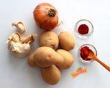 Foto del paso 1 de la receta Patatas Revolconas o Meneás