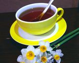 عکس مرحله 2 از دستور چای هل و گلاب و زعفران
