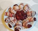 Csirkemáj baconbe tekerve 🥓 recept fázis 2 fotója