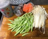 沙茶炒四季時蔬的食譜步驟1照片