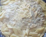 صورة لخطوة 4 من وصفة مكرونه الديك الرومي و صلصة بيضاء 😋😋😋