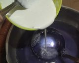 Foto langkah ke 6 dari resep Puding Bubur Sum-Sum Bunga Telang.