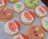 Foto langkah ke 10 dari resep Sugar Cookie (Resep Preppy Kitchen) untuk Icing Sugar Cookie.