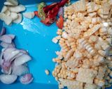 Foto langkah ke 2 dari resep Tumis Bayam Jagung | Diet Bumil 28 week | Day 2.
