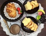 Hình bước làm 2 của món Bánh mì kem tươi Hokkaido
