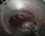 A picture of step 2 of Dahi Chana with Khasta Peethi Pooris.