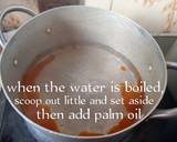 Palm oil Semo with Melon Soup recipe step 3 photo
