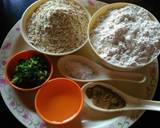 Oats Green Garlic Bhakhri recipe step 1 photo